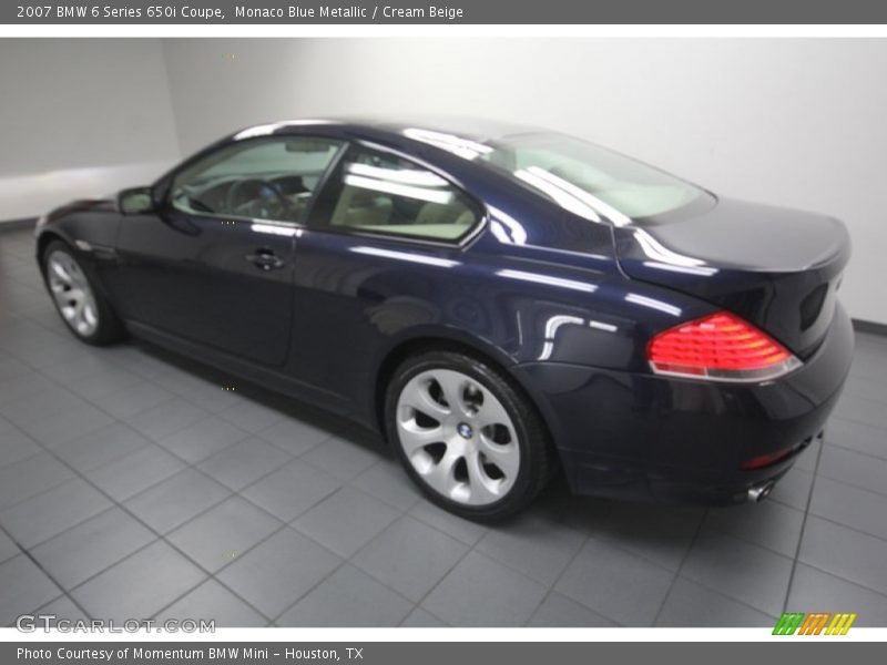  2007 6 Series 650i Coupe Monaco Blue Metallic