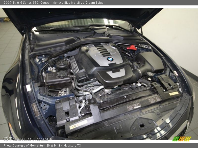  2007 6 Series 650i Coupe Engine - 4.8 Liter DOHC 24-Valve VVT V8