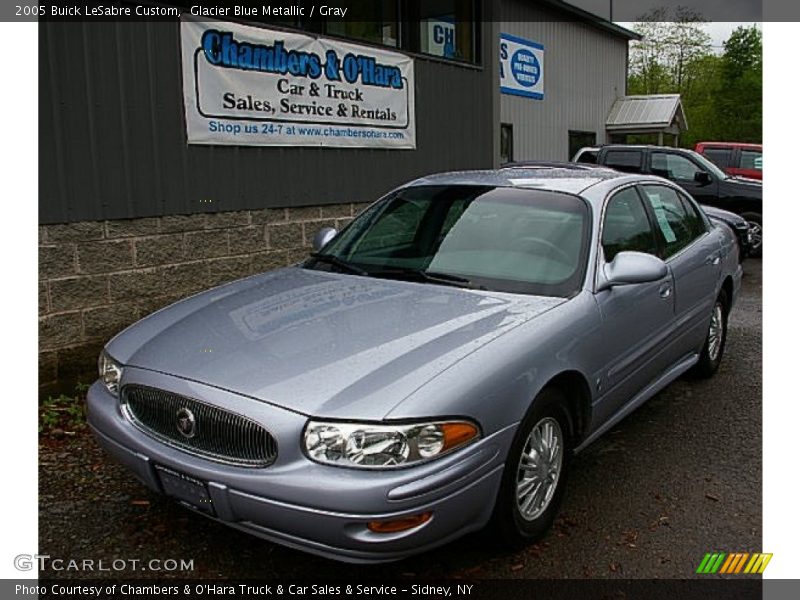 Glacier Blue Metallic / Gray 2005 Buick LeSabre Custom