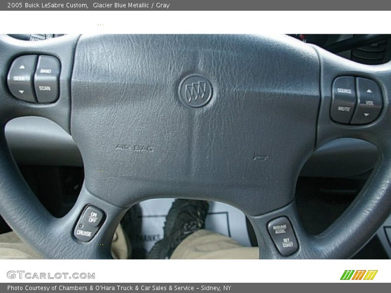 Glacier Blue Metallic / Gray 2005 Buick LeSabre Custom