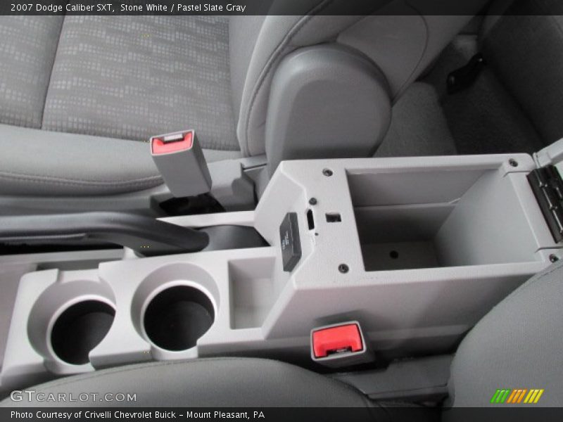 Stone White / Pastel Slate Gray 2007 Dodge Caliber SXT