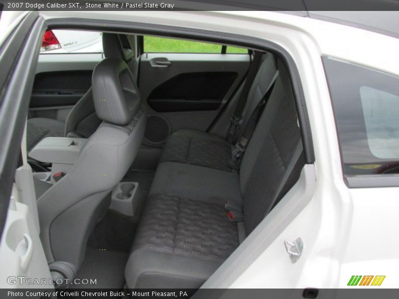 Stone White / Pastel Slate Gray 2007 Dodge Caliber SXT