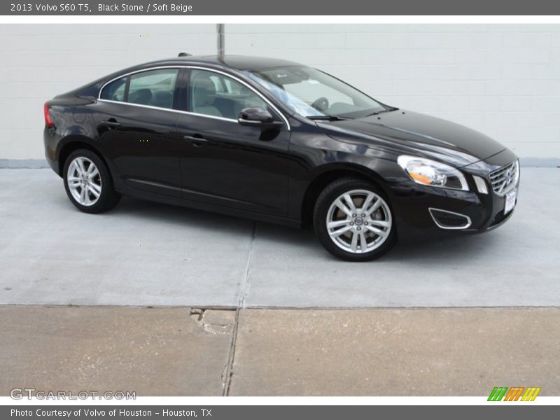 Black Stone / Soft Beige 2013 Volvo S60 T5