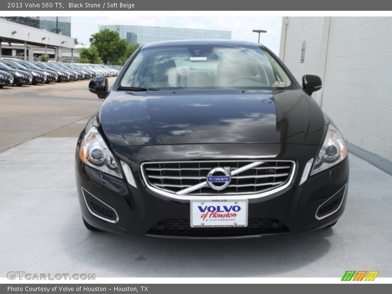 Black Stone / Soft Beige 2013 Volvo S60 T5