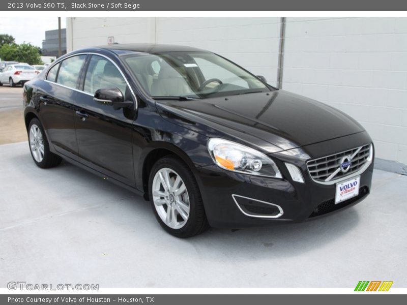 Black Stone / Soft Beige 2013 Volvo S60 T5