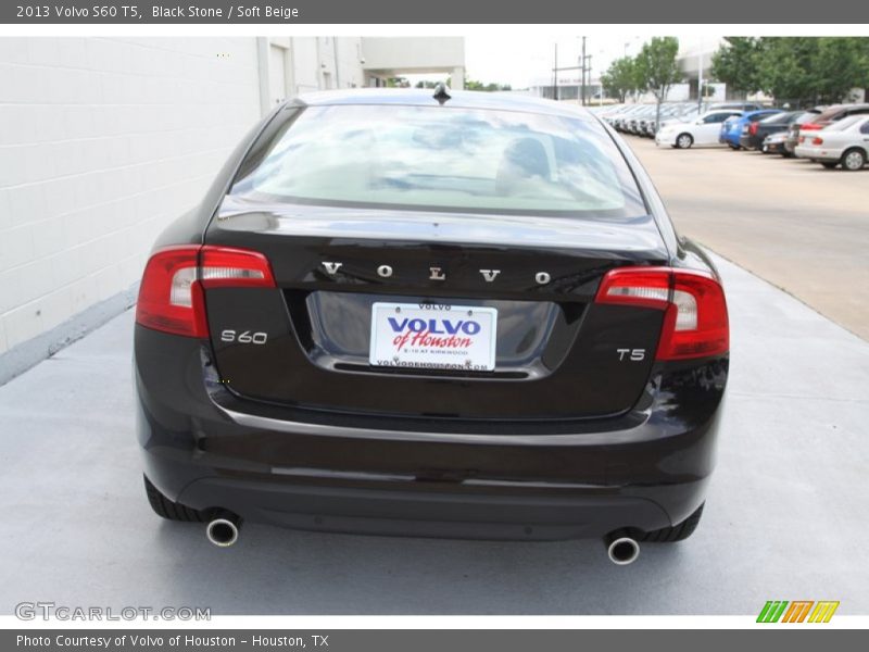 Black Stone / Soft Beige 2013 Volvo S60 T5