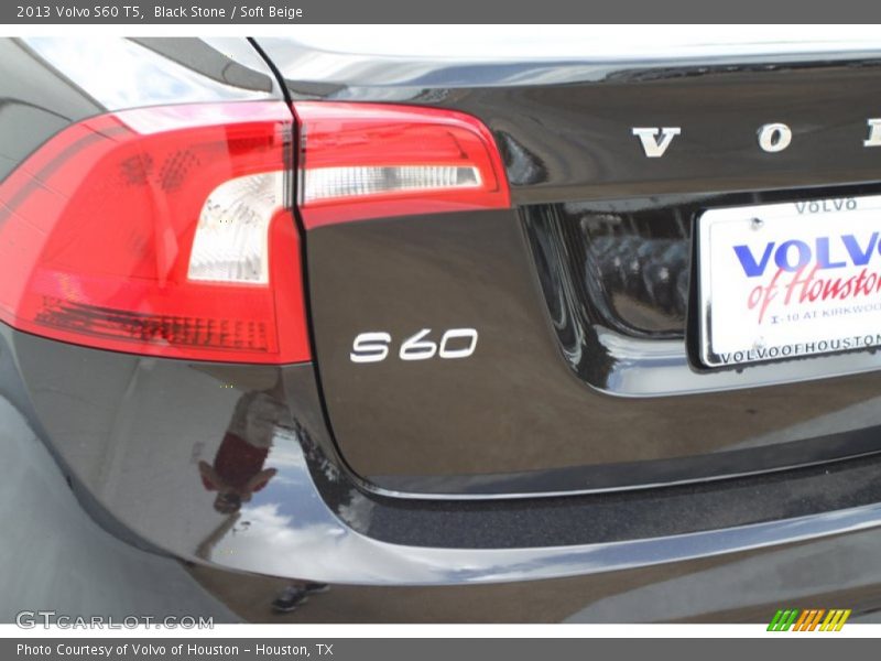 Black Stone / Soft Beige 2013 Volvo S60 T5