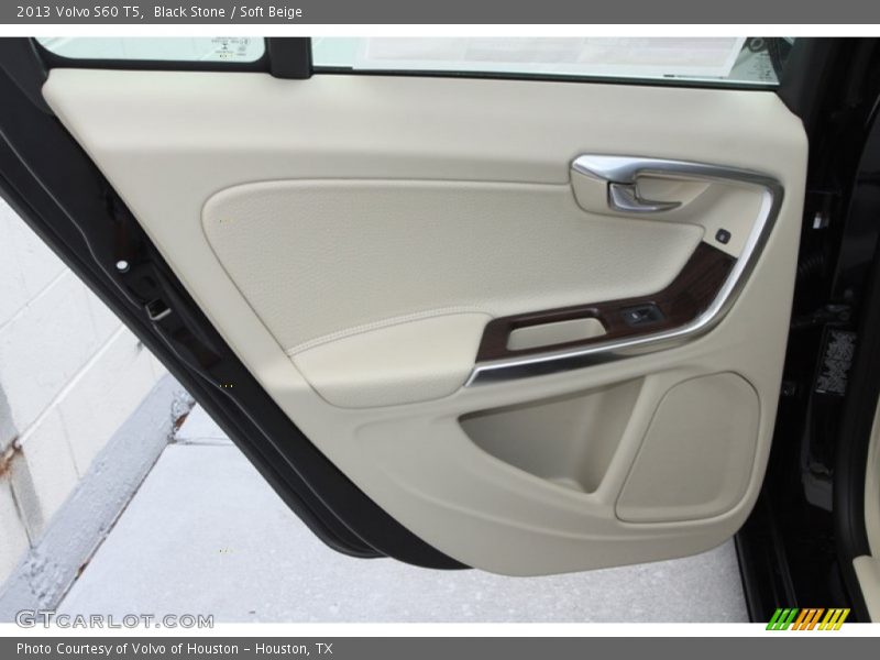 Black Stone / Soft Beige 2013 Volvo S60 T5