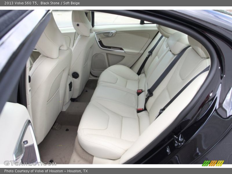 Black Stone / Soft Beige 2013 Volvo S60 T5