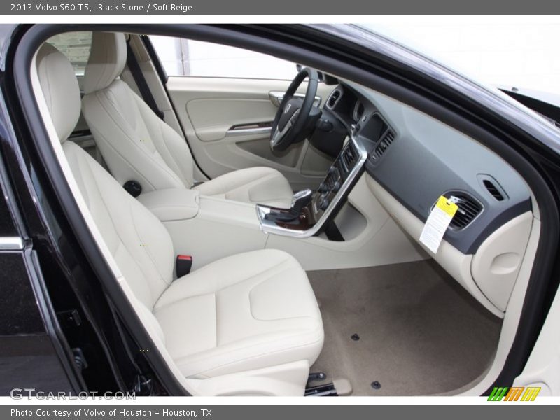 Black Stone / Soft Beige 2013 Volvo S60 T5