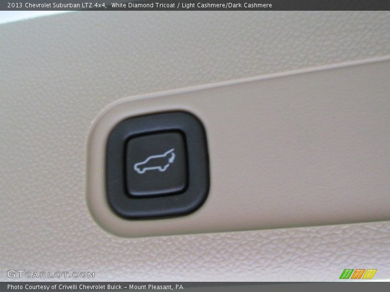 White Diamond Tricoat / Light Cashmere/Dark Cashmere 2013 Chevrolet Suburban LTZ 4x4