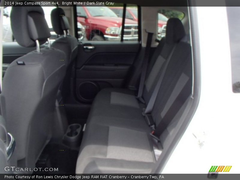 Bright White / Dark Slate Gray 2014 Jeep Compass Sport 4x4