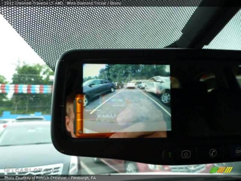 White Diamond Tricoat / Ebony 2012 Chevrolet Traverse LT AWD