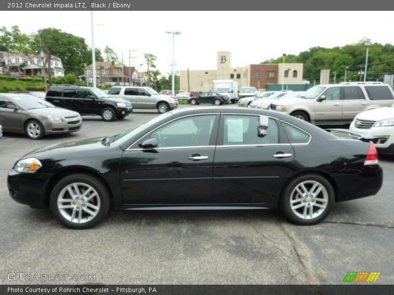 Black / Ebony 2012 Chevrolet Impala LTZ