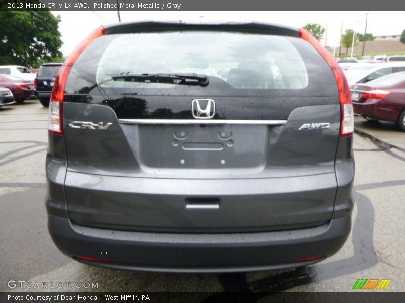 Polished Metal Metallic / Gray 2013 Honda CR-V LX AWD