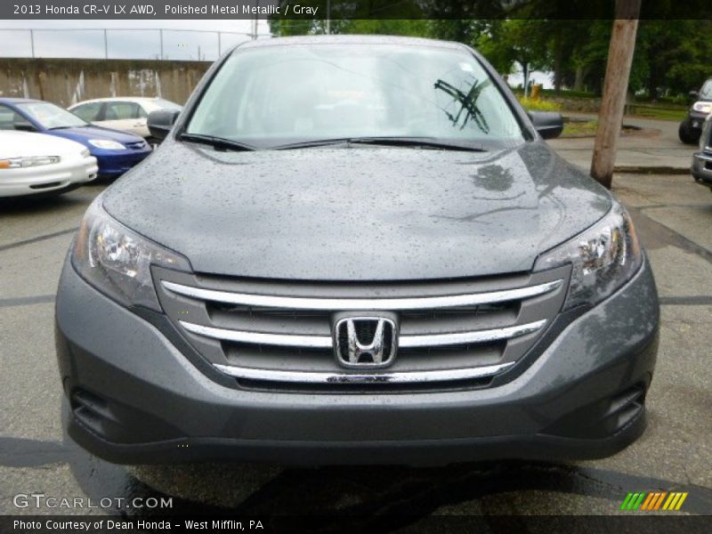 Polished Metal Metallic / Gray 2013 Honda CR-V LX AWD