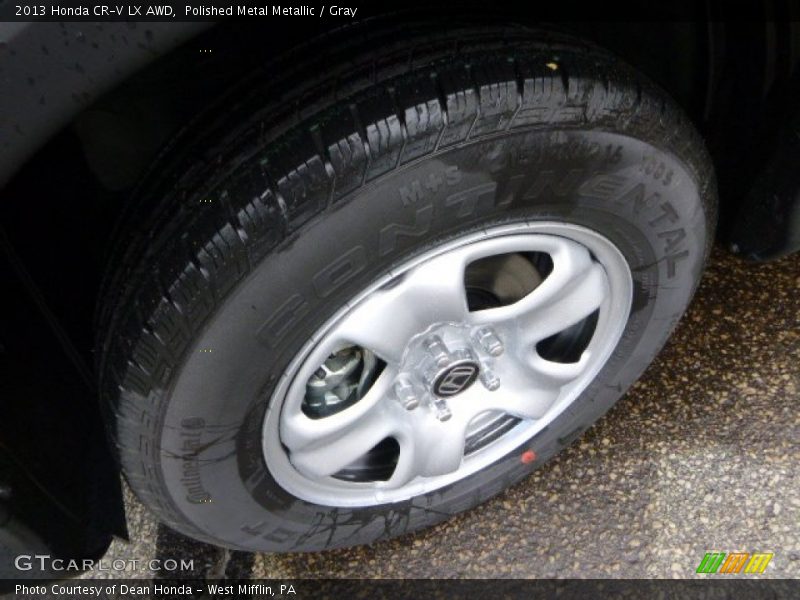 Polished Metal Metallic / Gray 2013 Honda CR-V LX AWD