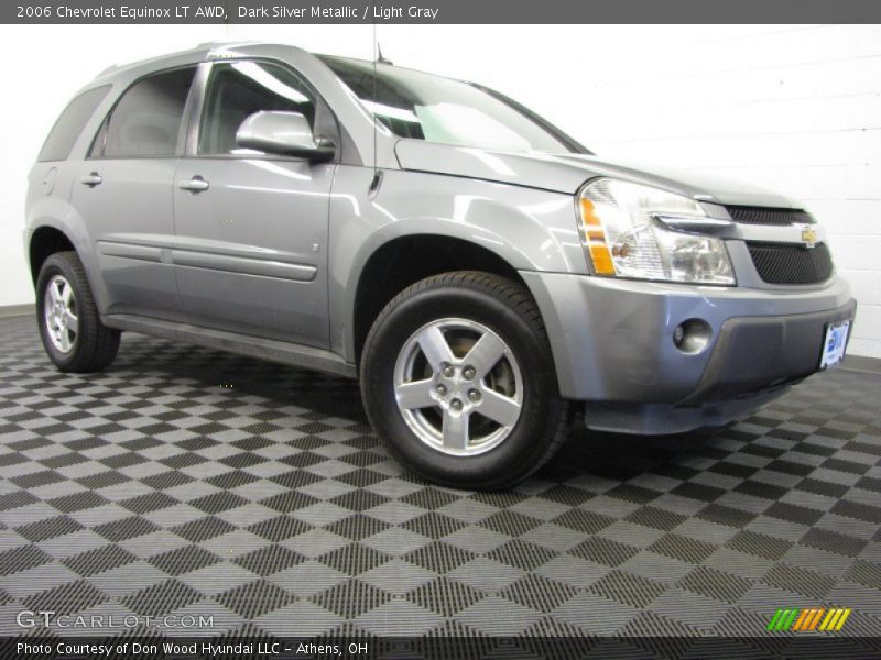 Dark Silver Metallic / Light Gray 2006 Chevrolet Equinox LT AWD