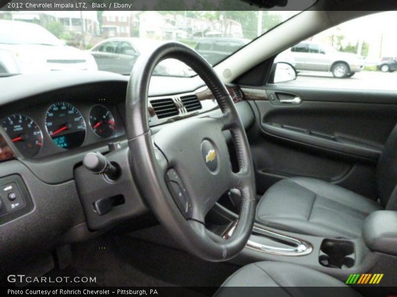 Black / Ebony 2012 Chevrolet Impala LTZ