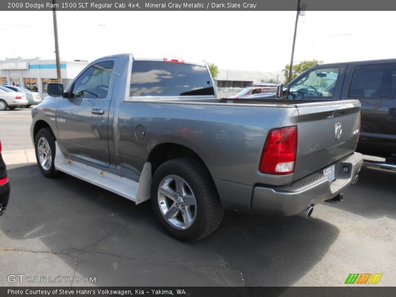 Mineral Gray Metallic / Dark Slate Gray 2009 Dodge Ram 1500 SLT Regular Cab 4x4