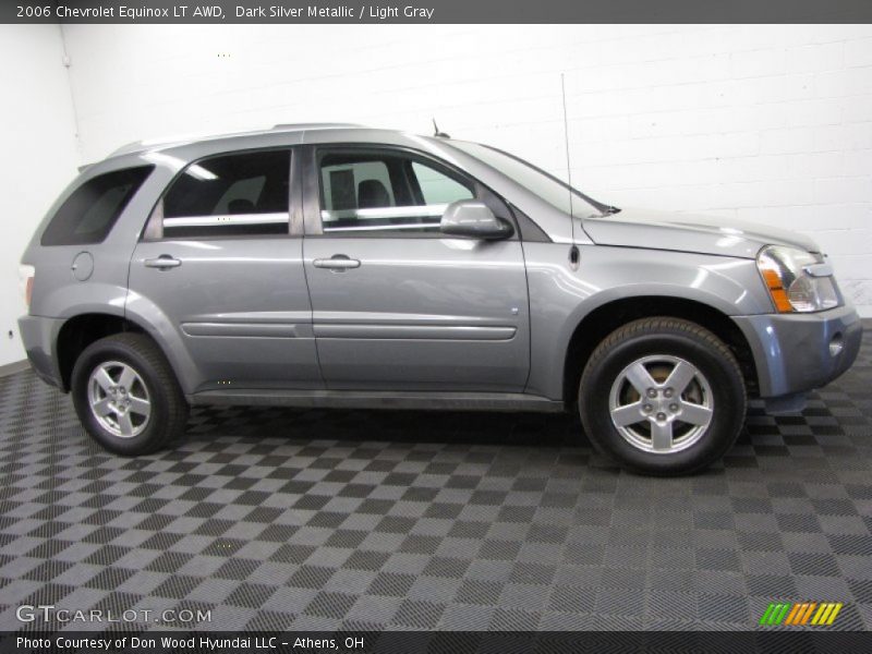 Dark Silver Metallic / Light Gray 2006 Chevrolet Equinox LT AWD