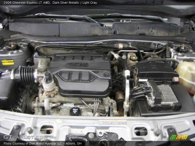 Dark Silver Metallic / Light Gray 2006 Chevrolet Equinox LT AWD