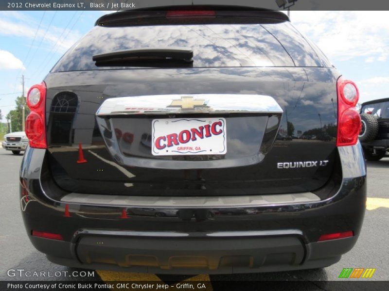 Black / Jet Black 2012 Chevrolet Equinox LT