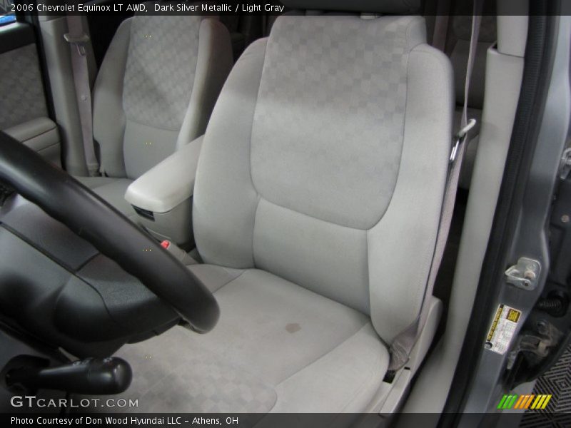 Dark Silver Metallic / Light Gray 2006 Chevrolet Equinox LT AWD