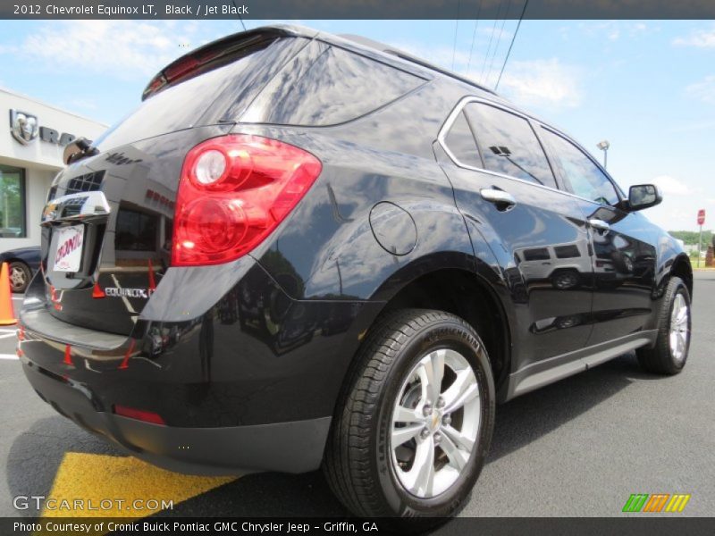 Black / Jet Black 2012 Chevrolet Equinox LT