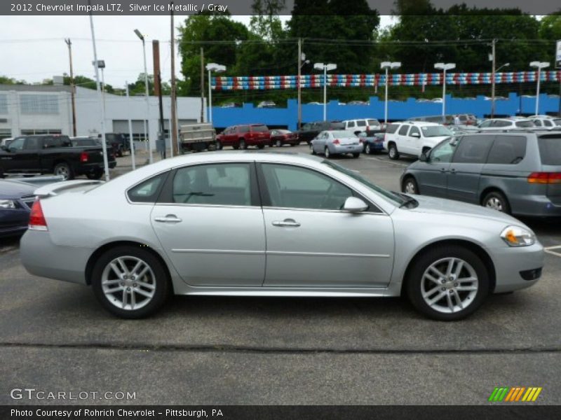 Silver Ice Metallic / Gray 2012 Chevrolet Impala LTZ