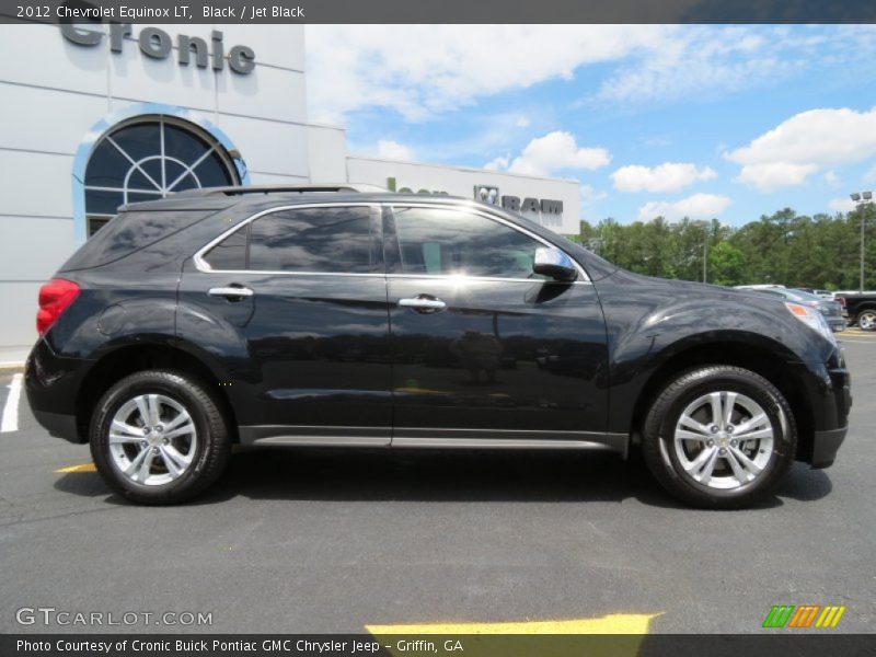 Black / Jet Black 2012 Chevrolet Equinox LT