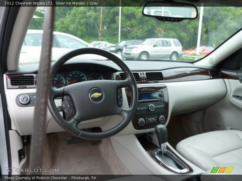 Silver Ice Metallic / Gray 2012 Chevrolet Impala LTZ