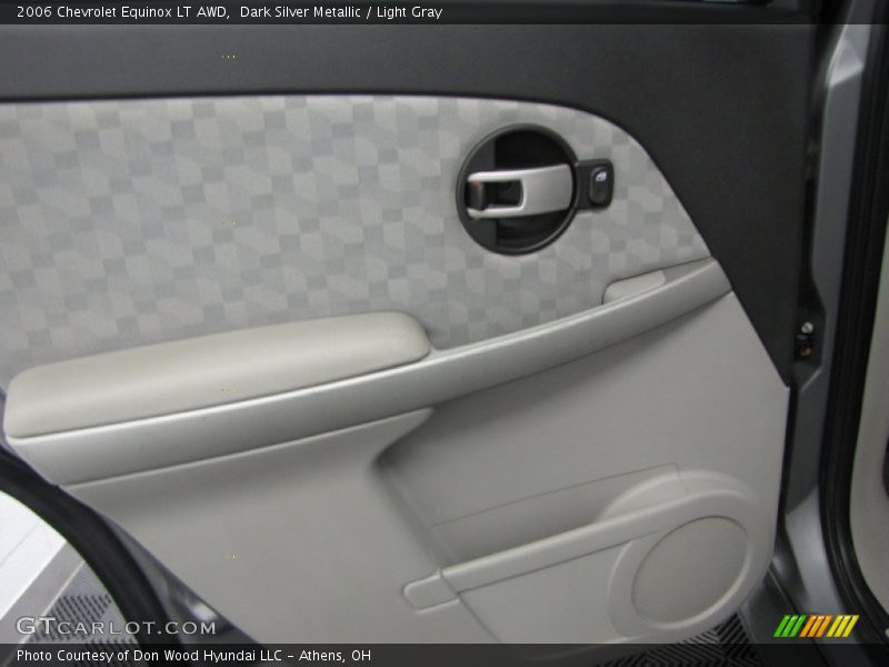 Dark Silver Metallic / Light Gray 2006 Chevrolet Equinox LT AWD