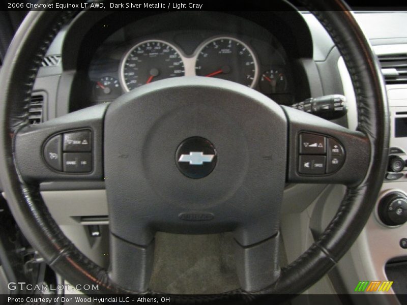 Dark Silver Metallic / Light Gray 2006 Chevrolet Equinox LT AWD