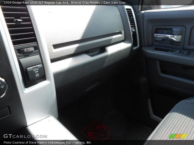 Mineral Gray Metallic / Dark Slate Gray 2009 Dodge Ram 1500 SLT Regular Cab 4x4