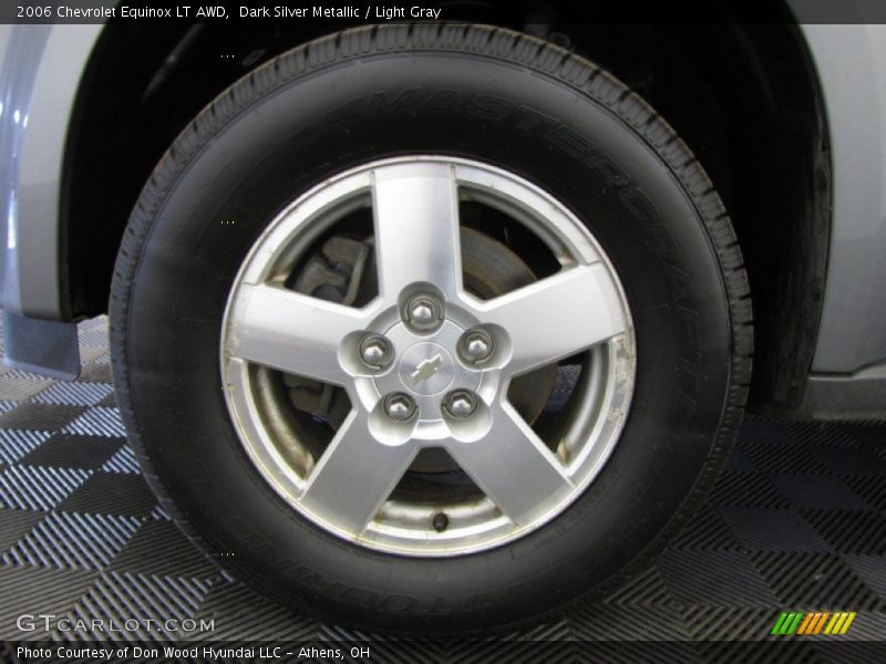 Dark Silver Metallic / Light Gray 2006 Chevrolet Equinox LT AWD