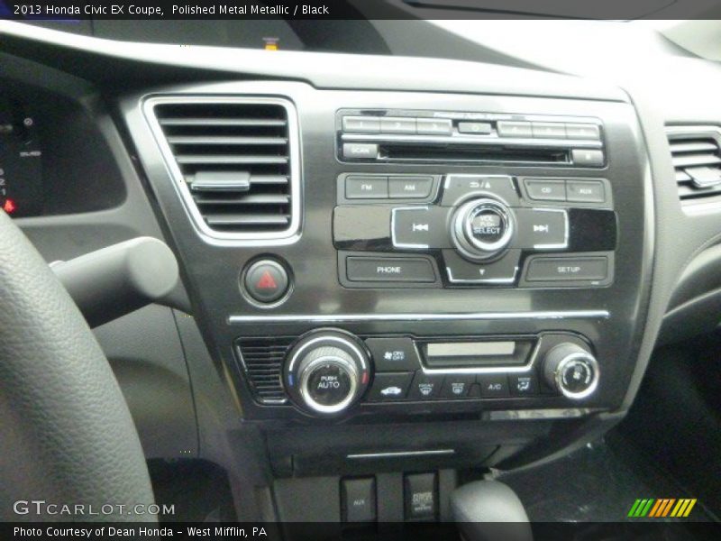 Controls of 2013 Civic EX Coupe