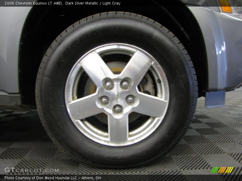 Dark Silver Metallic / Light Gray 2006 Chevrolet Equinox LT AWD