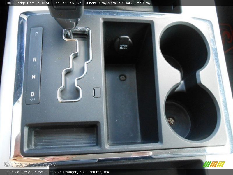 Mineral Gray Metallic / Dark Slate Gray 2009 Dodge Ram 1500 SLT Regular Cab 4x4