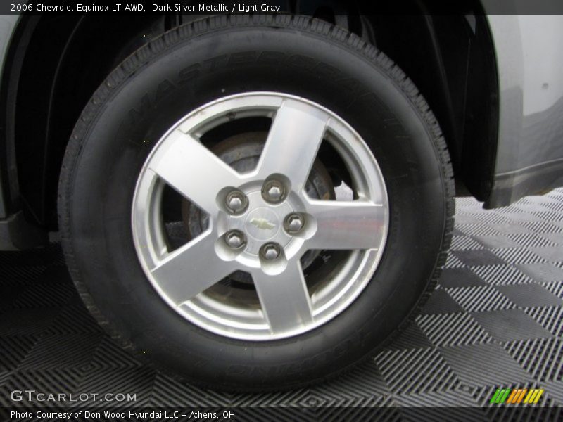 Dark Silver Metallic / Light Gray 2006 Chevrolet Equinox LT AWD