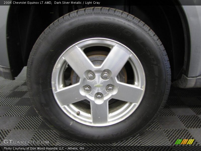 Dark Silver Metallic / Light Gray 2006 Chevrolet Equinox LT AWD