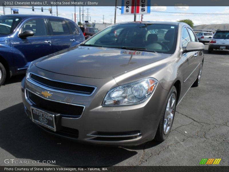 Mocha Steel Metallic / Ebony 2012 Chevrolet Malibu LT