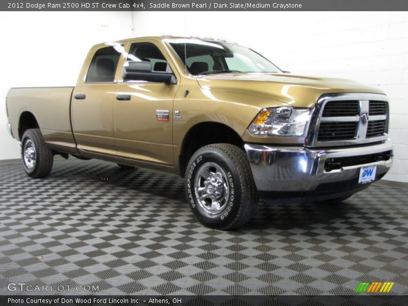 Saddle Brown Pearl / Dark Slate/Medium Graystone 2012 Dodge Ram 2500 HD ST Crew Cab 4x4