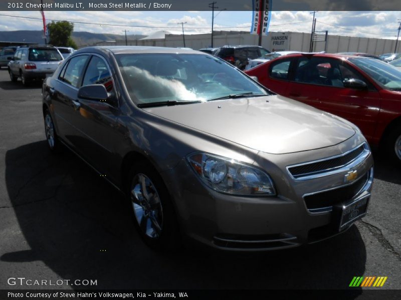 Mocha Steel Metallic / Ebony 2012 Chevrolet Malibu LT