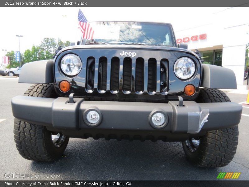 Black / Black 2013 Jeep Wrangler Sport 4x4