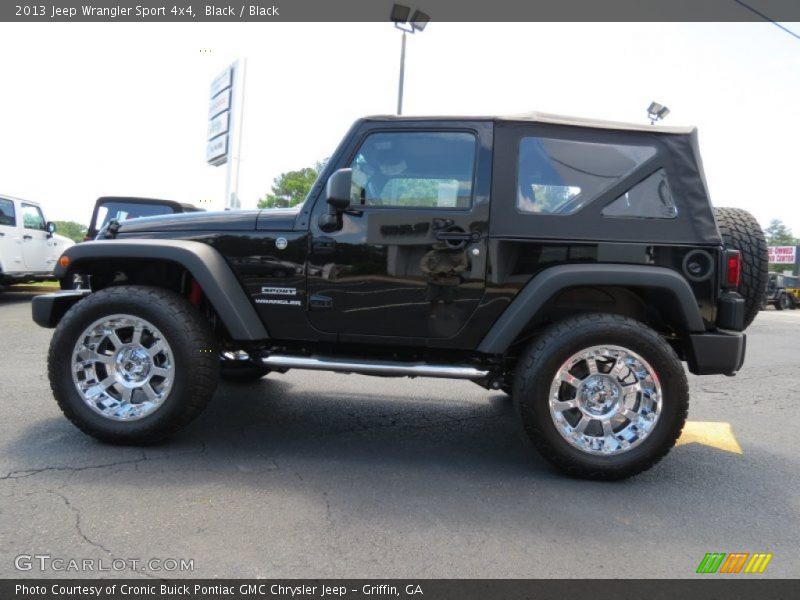 Black / Black 2013 Jeep Wrangler Sport 4x4