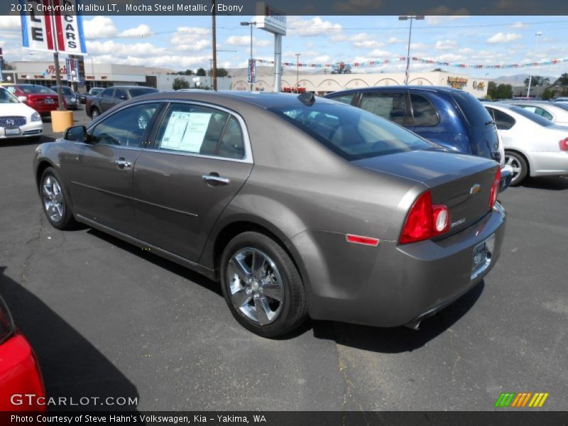 Mocha Steel Metallic / Ebony 2012 Chevrolet Malibu LT