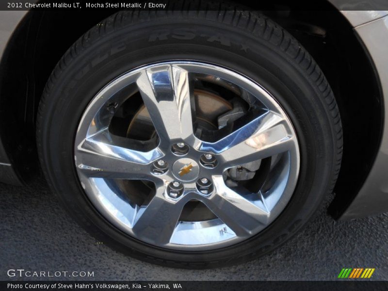 Mocha Steel Metallic / Ebony 2012 Chevrolet Malibu LT