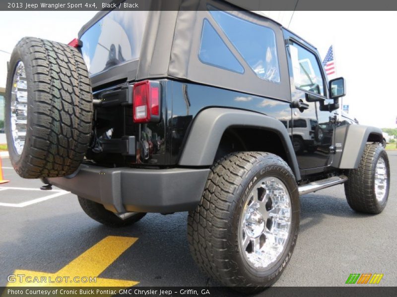 Black / Black 2013 Jeep Wrangler Sport 4x4