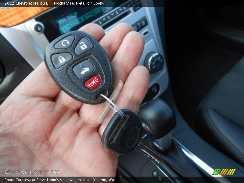 Mocha Steel Metallic / Ebony 2012 Chevrolet Malibu LT